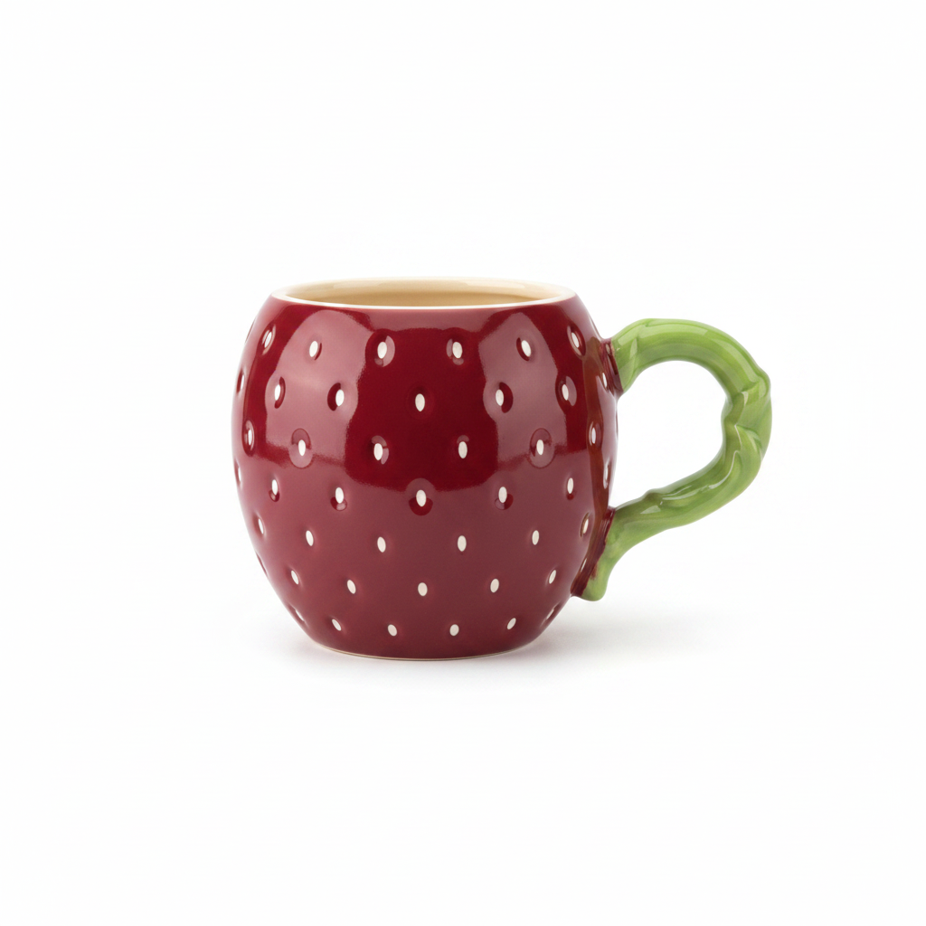 Strawberry Ceramic Mug
