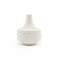 White Ceramic Vase – 25 cm