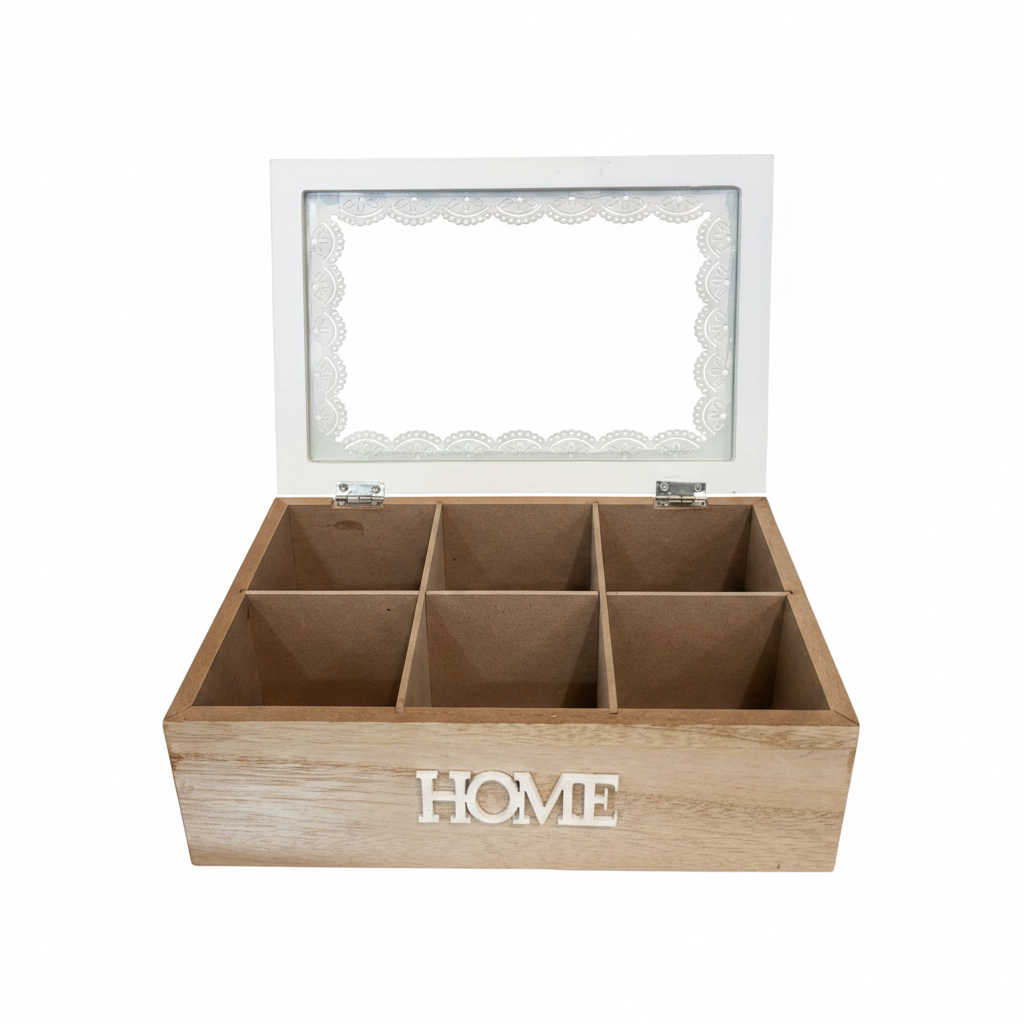 HOME Wooden tea Box