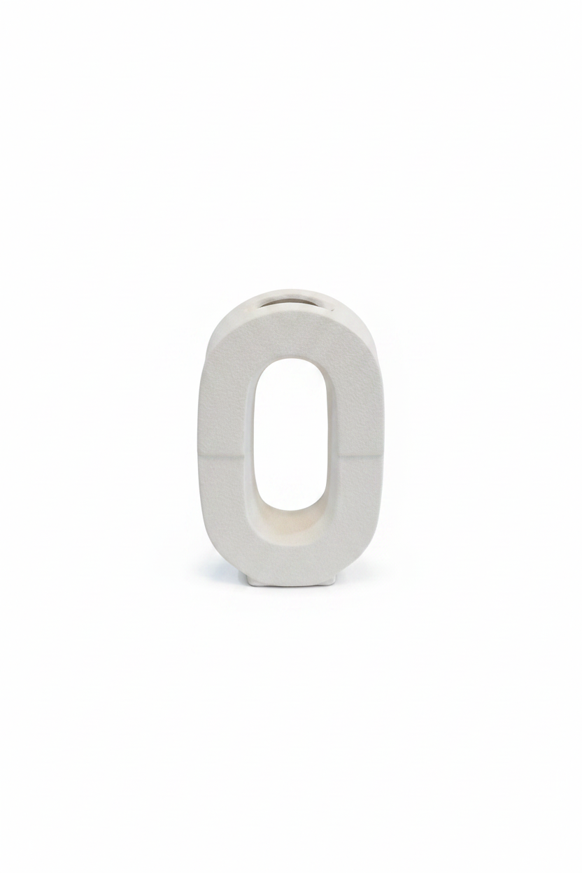 White Ceramic Vase