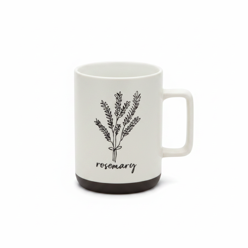 Herb Ceramic Mug 400ml