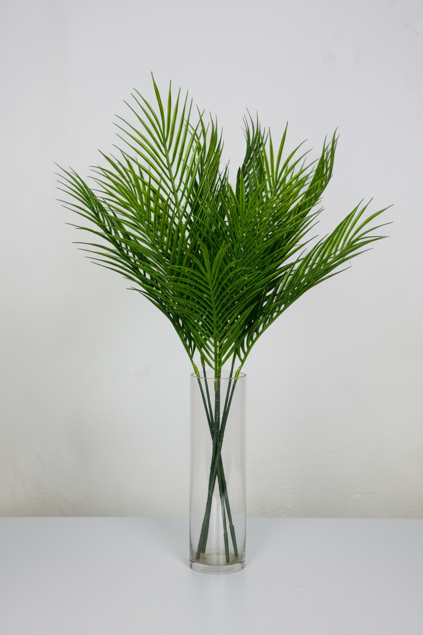 Artificial Palm Leaves Branch