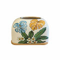 Tropical Monstera Ceramic Tissue Box