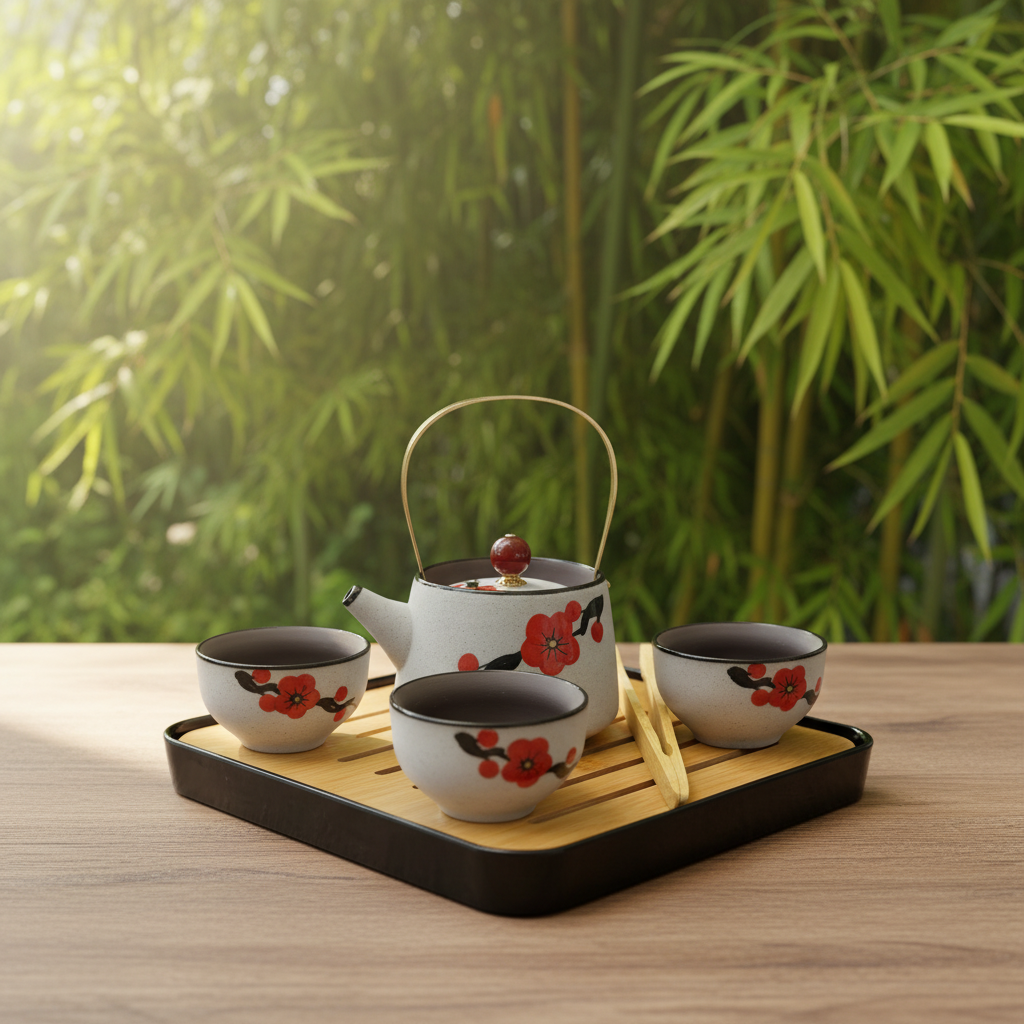 Japanese Tea Set Lifestyle