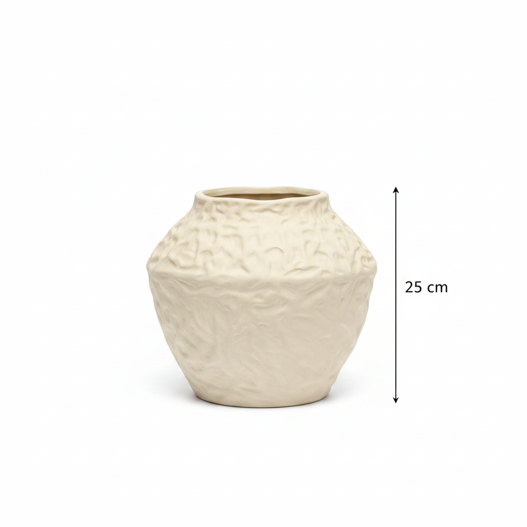 Large Ivory Vase 25cm