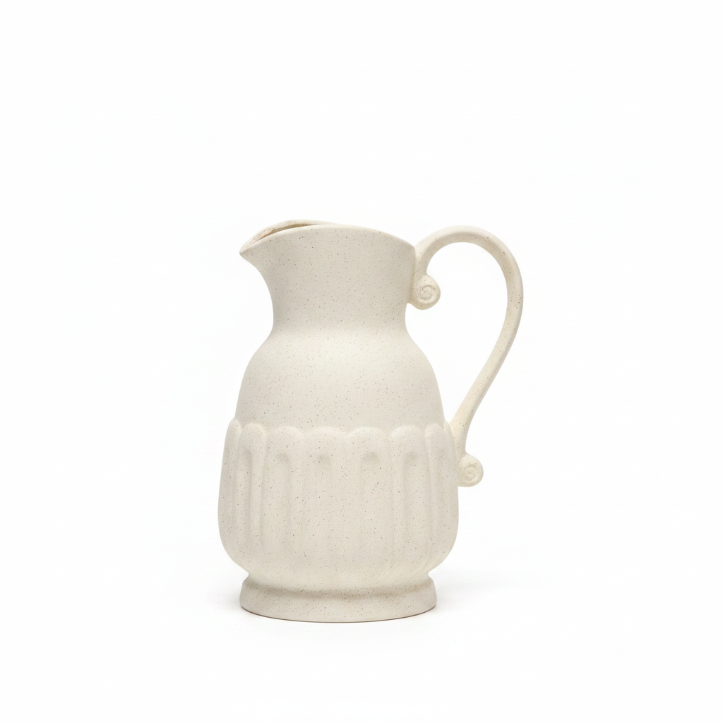 Large Pitcher White No Measurement