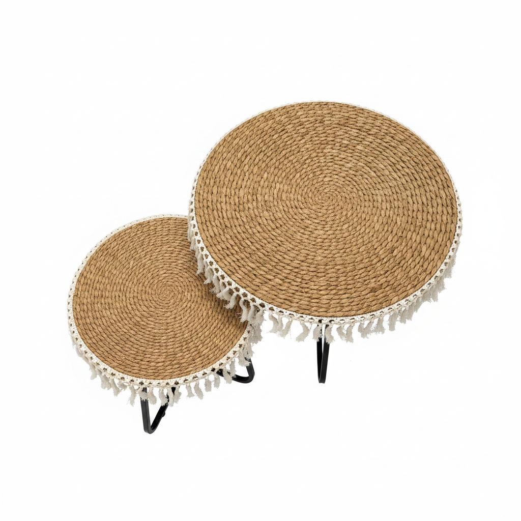 Macrame Tables Top View