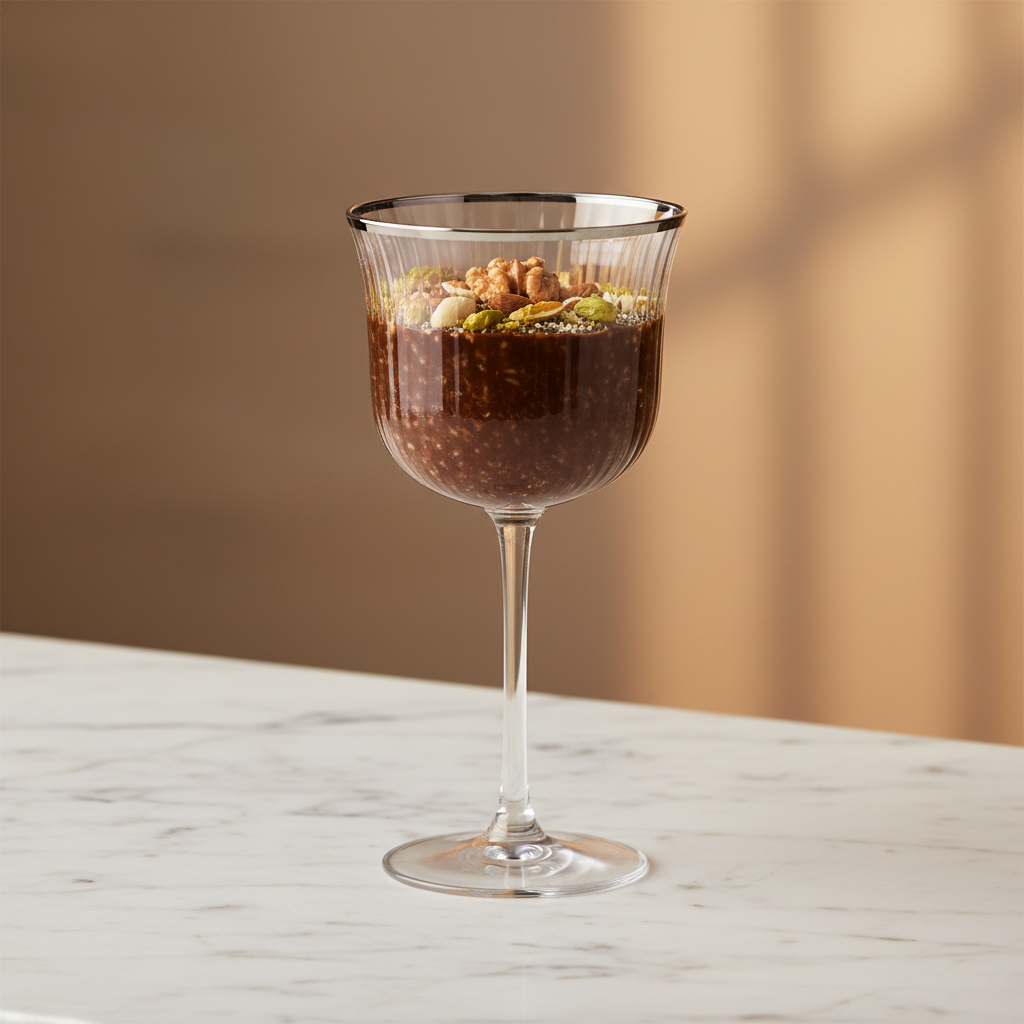 Mghli Lebanese Dessert Glass
