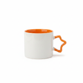 Orange Mug Pure White Exterior