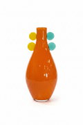 Orange Glass Vase