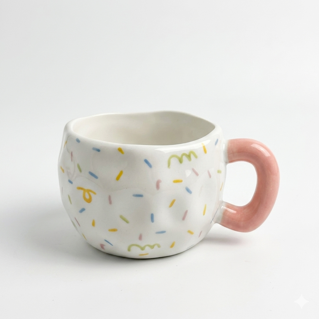 Handpainted Ceramic Mug