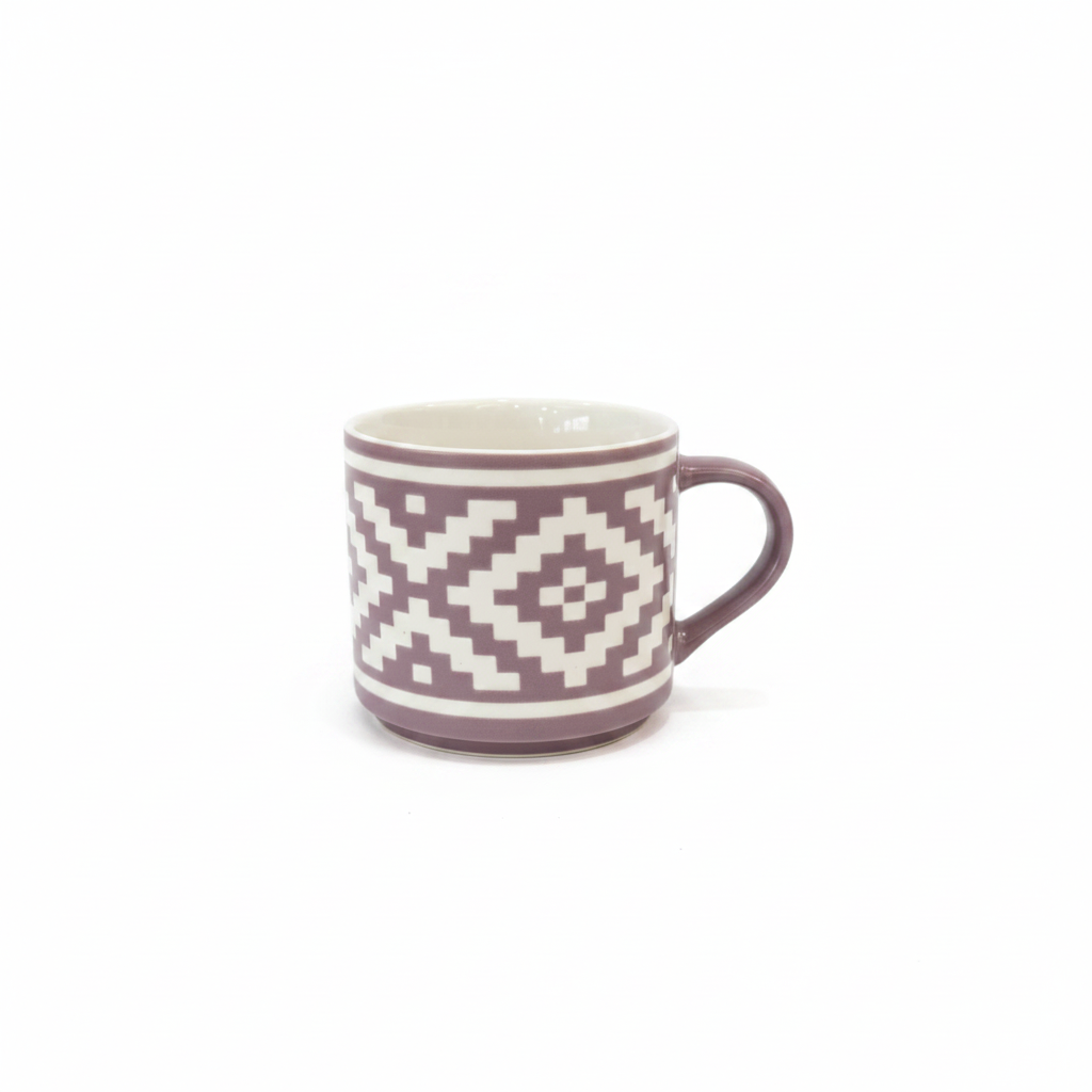 Geometric Ceramic Mug 400ml