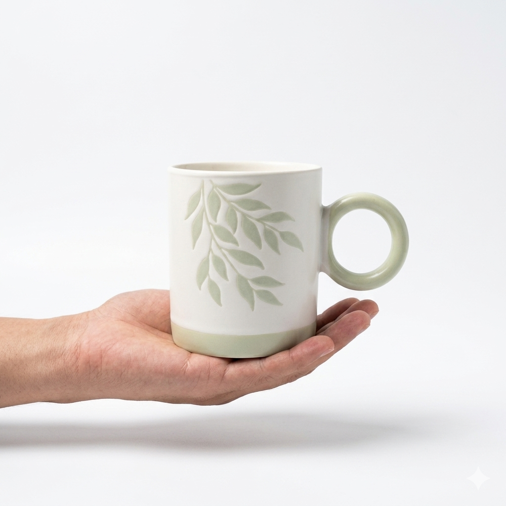 Botanical Ceramic Mug