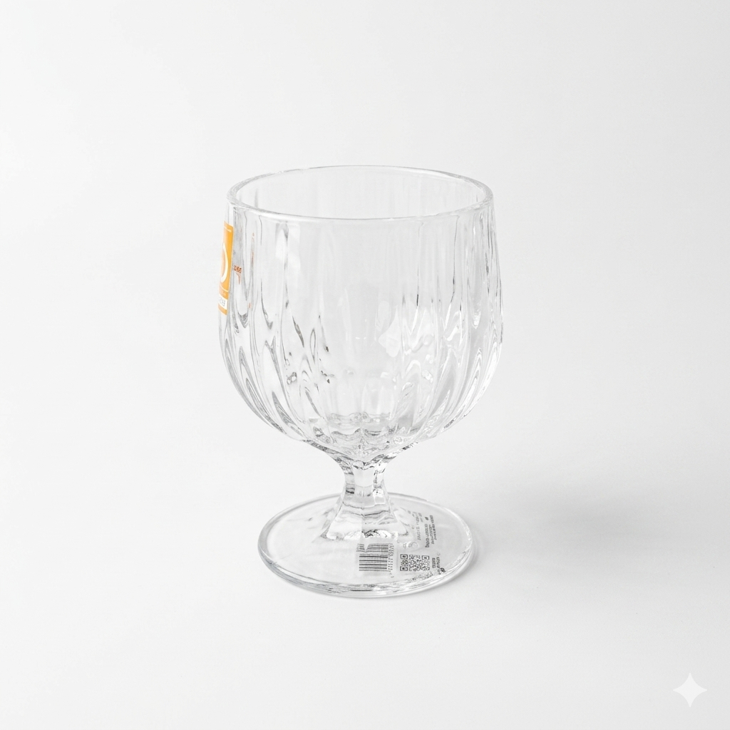 Crystal Glass Goblet Set of 6