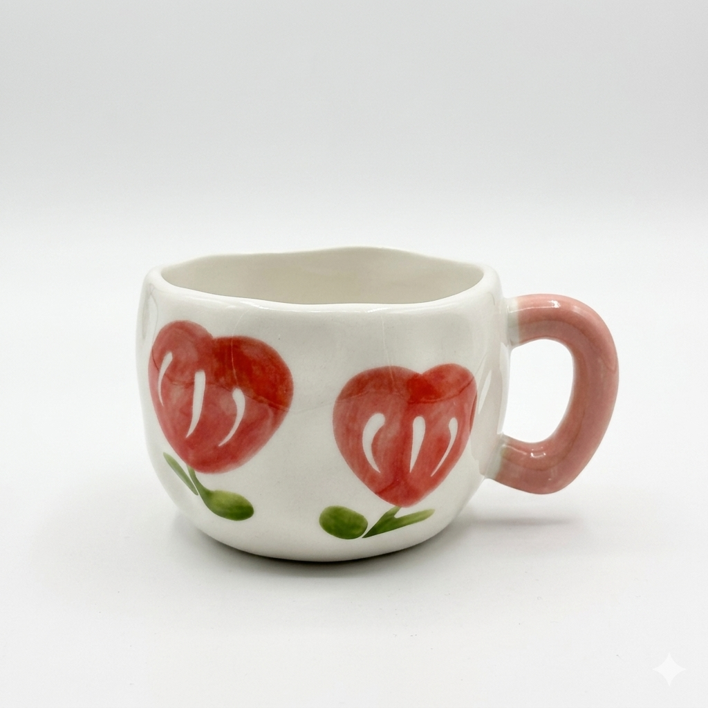 Handpainted Ceramic Mug
