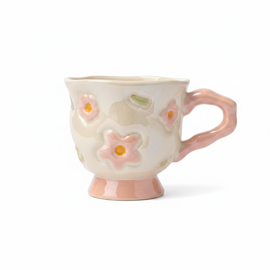 Pink Daisy Mug