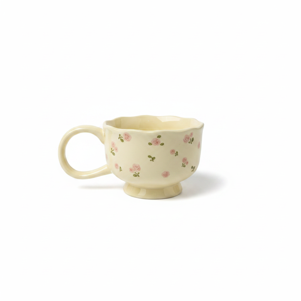 Pink Roses Mug