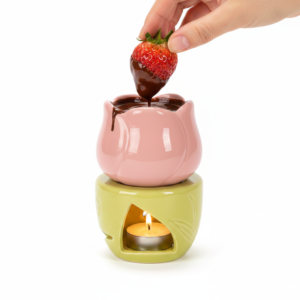 Pink Tulip Diffuser with Chocolate and Strawberry
