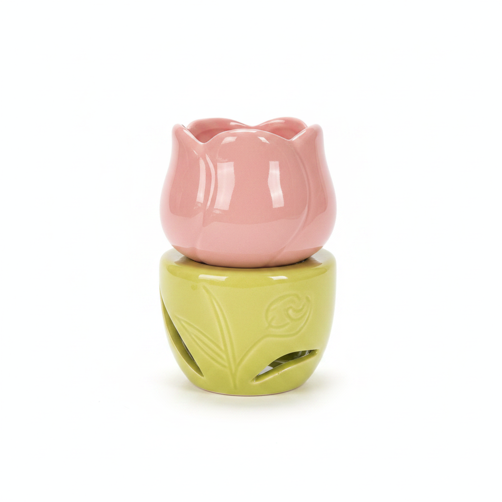 Pink Tulip Oil Burner
