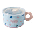 Floral Noodle Bowl with Lid