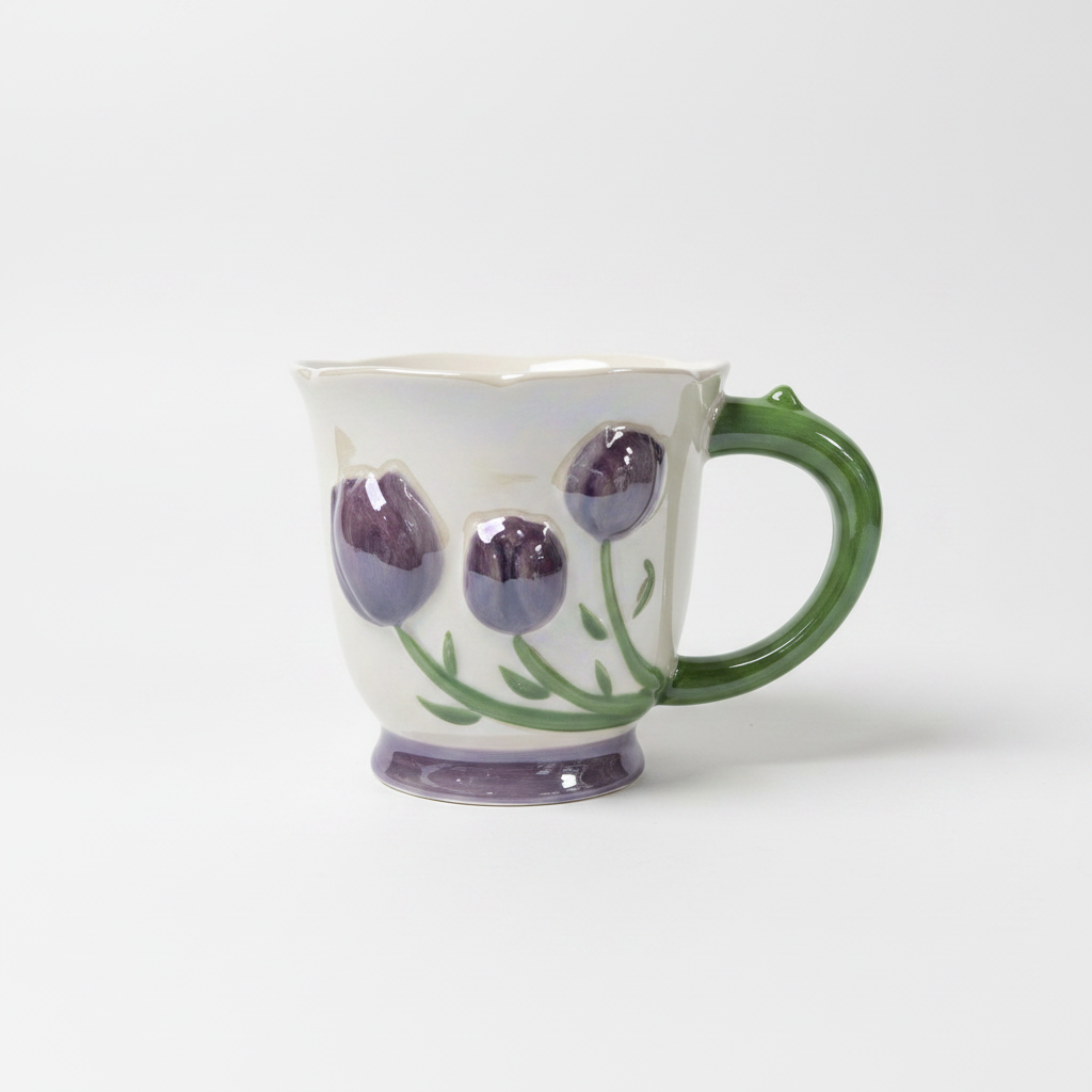 Purple Tulip Mug