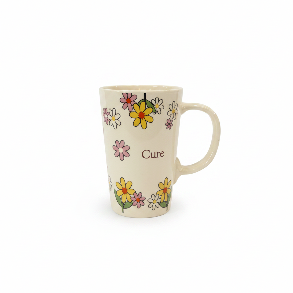 Floral Ceramic Mug 400ml