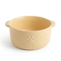 Paw Print Ceramic Bowl