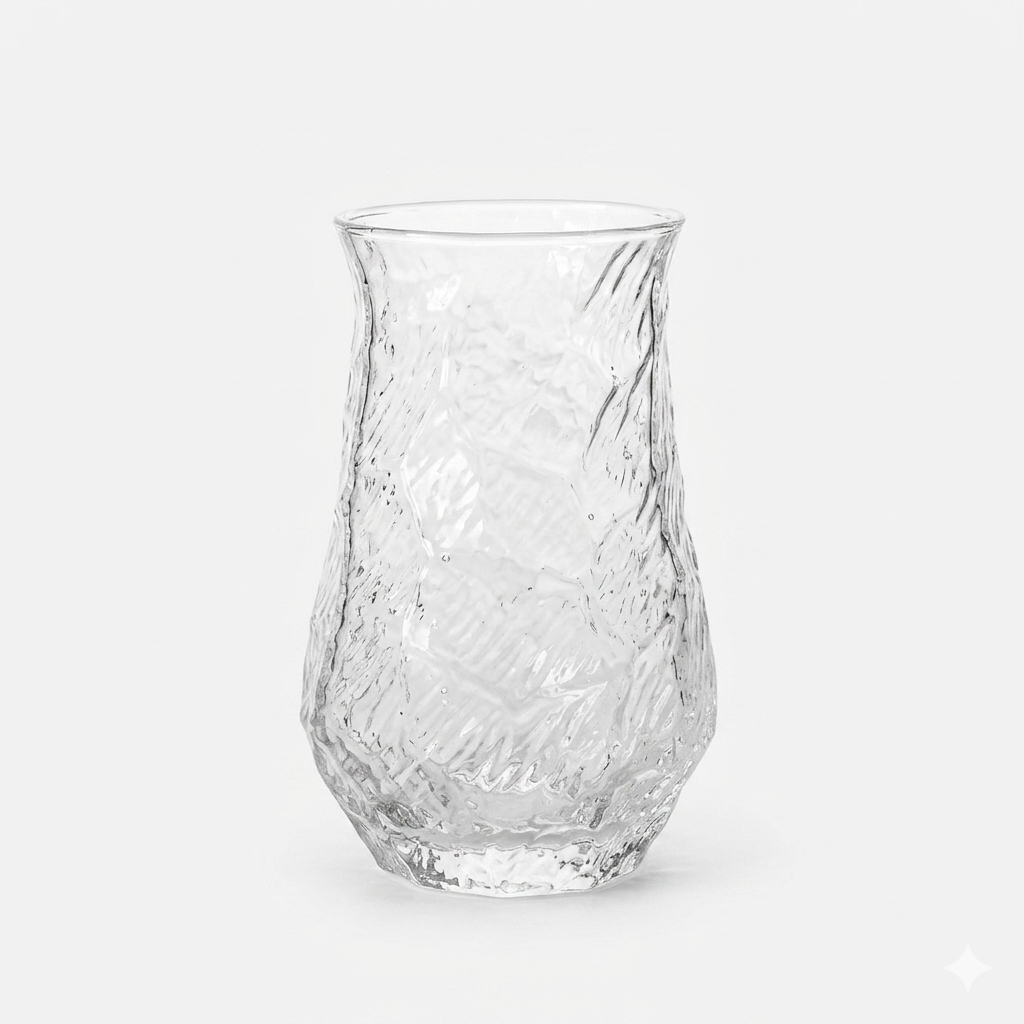Textured Glass 250ml - Half Dozen