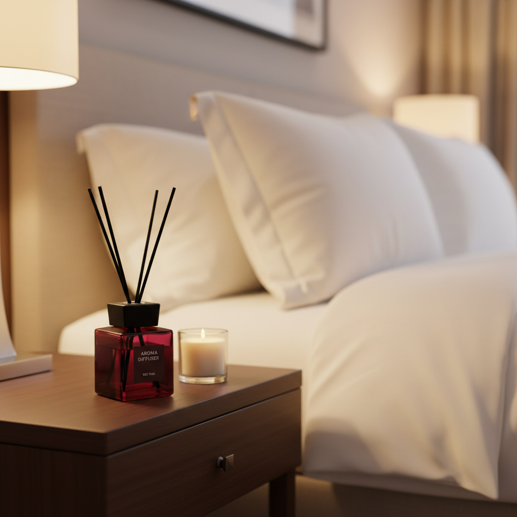 Red Teak Bedroom Lifestyle