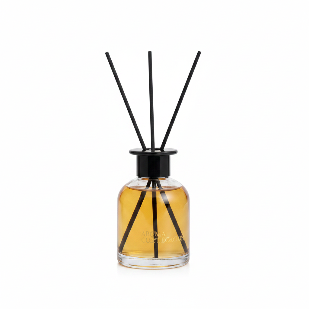 Reed Diffuser Bottle with Black Sticks
