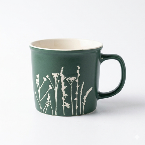 Botanical Ceramic Mug
