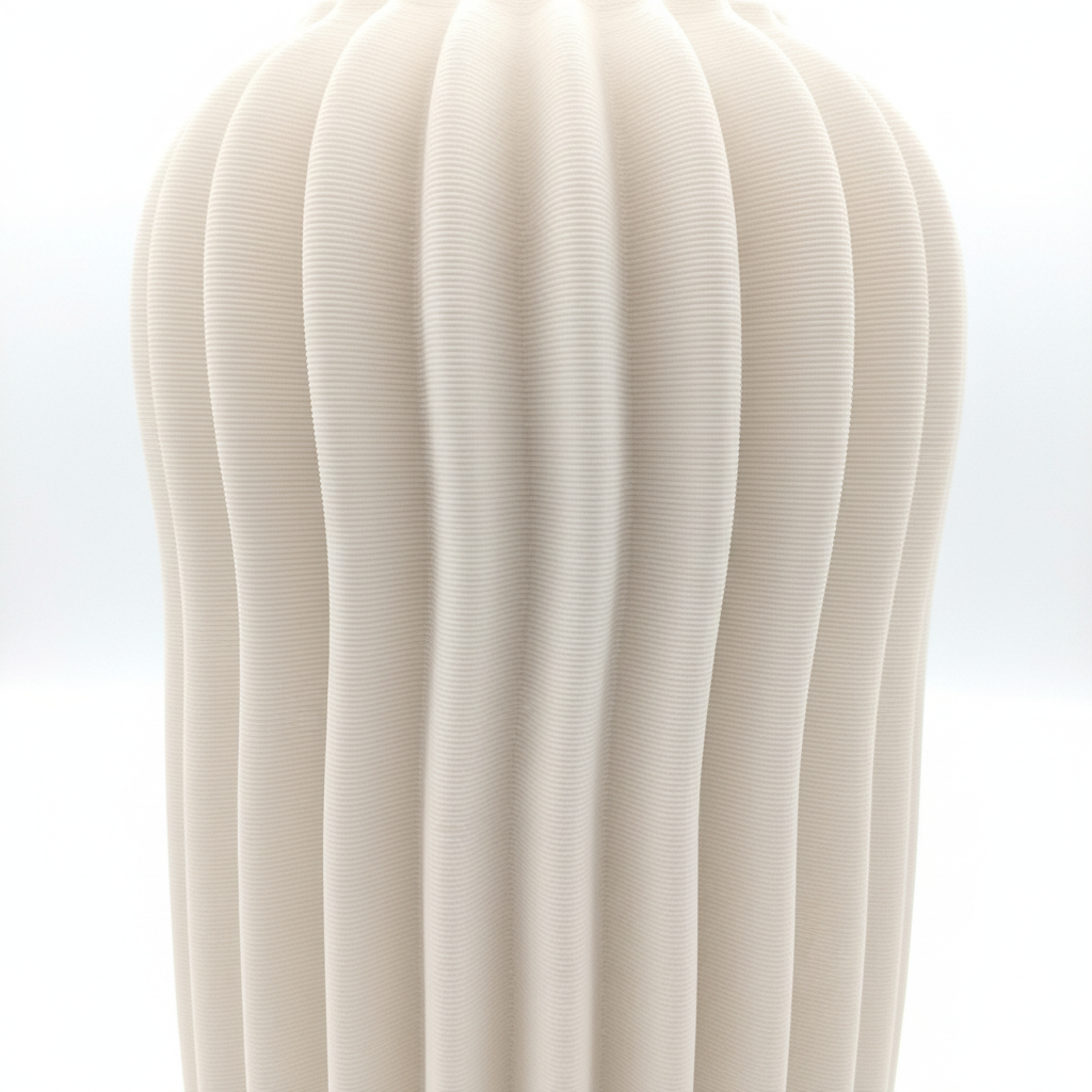 Ribbed Vase - Fixed Lighting Close Up