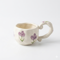 Floral Curl Handle Mug 250ml