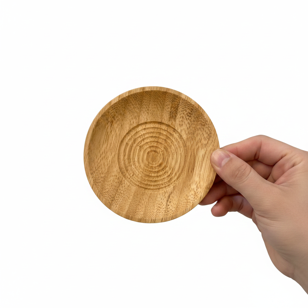 Single Bamboo Coaster