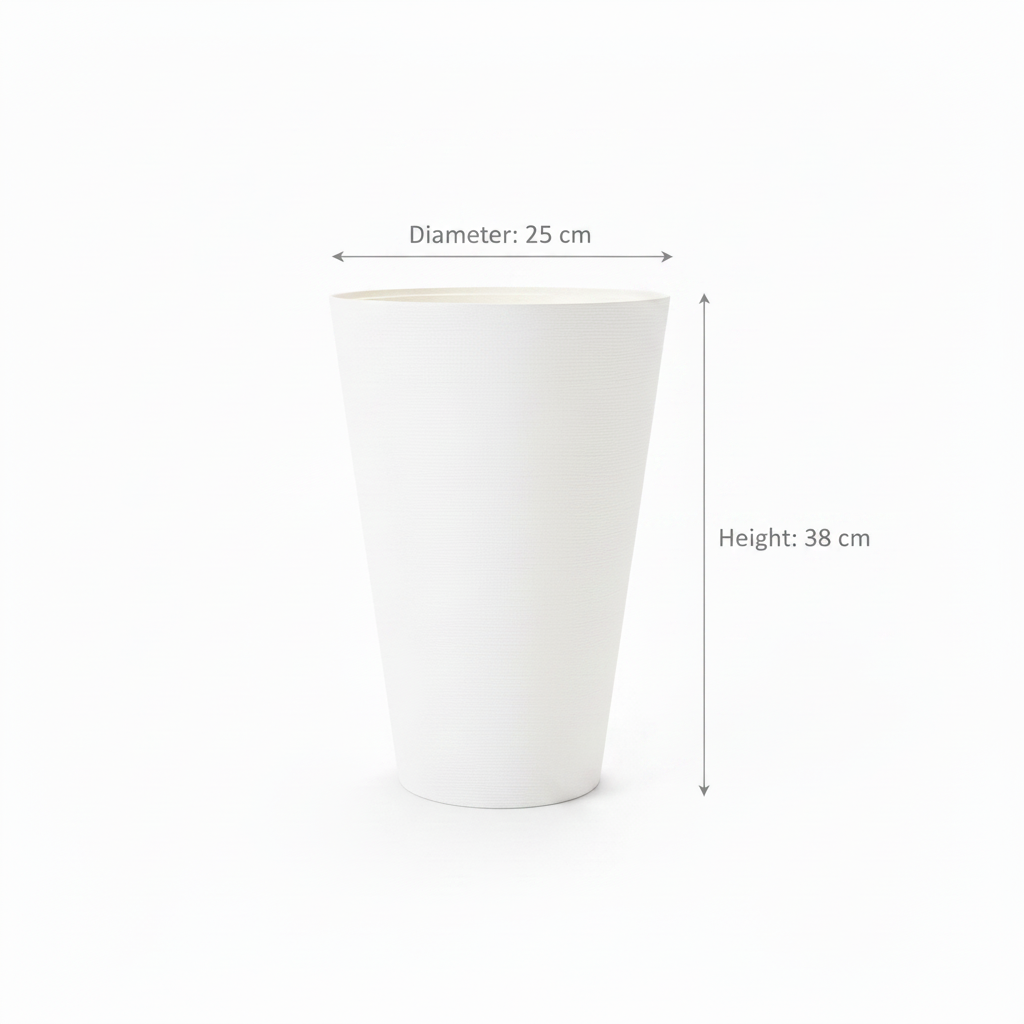 Small Planter with Dimensions