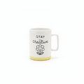 Stay Creative Mug Yellow Line