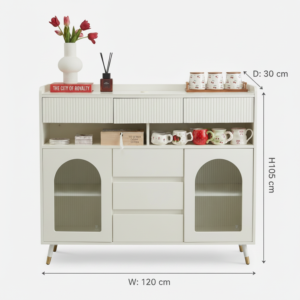 Storage Cabinet with Dimensions