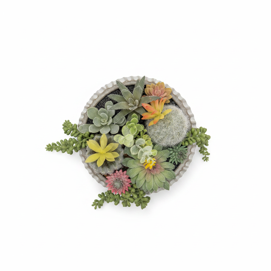 Succulent Arrangement - Top View