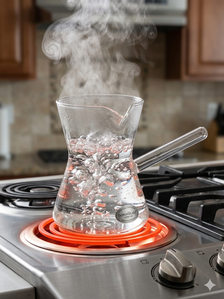 Borosilicate Glass Coffee Pot – 400ml