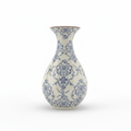Tall Blue White Vase