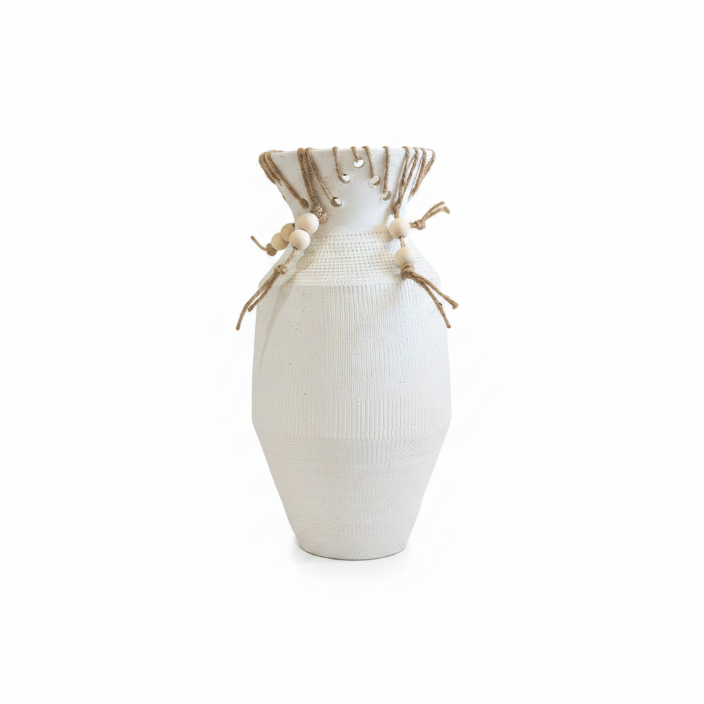 Tall Boho Ceramic Vase