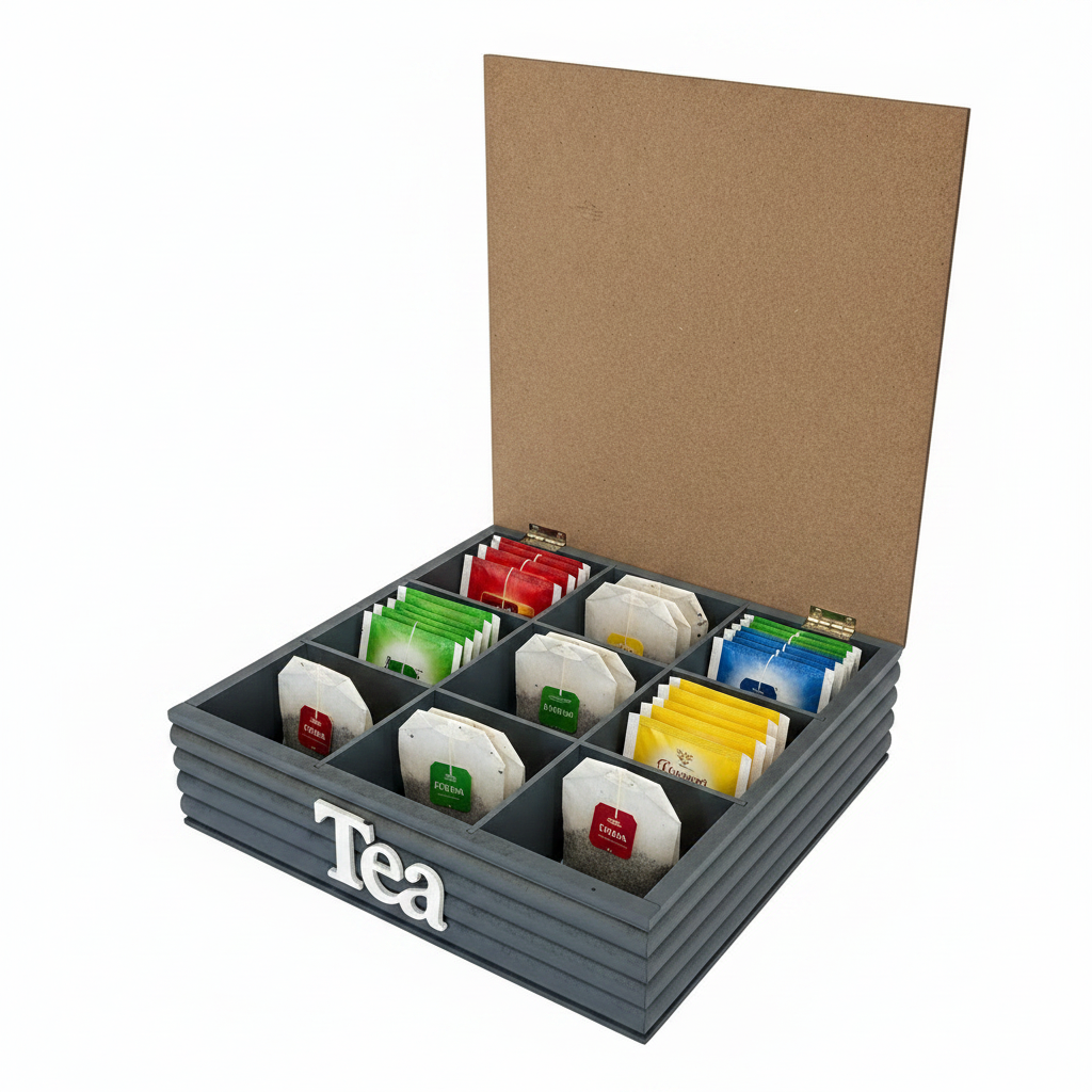 Tea Box with Tea Bags