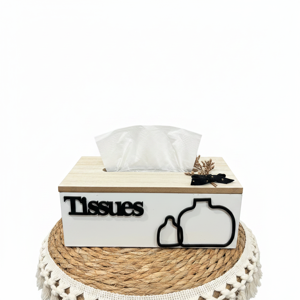 Tissue Box - White Background 1