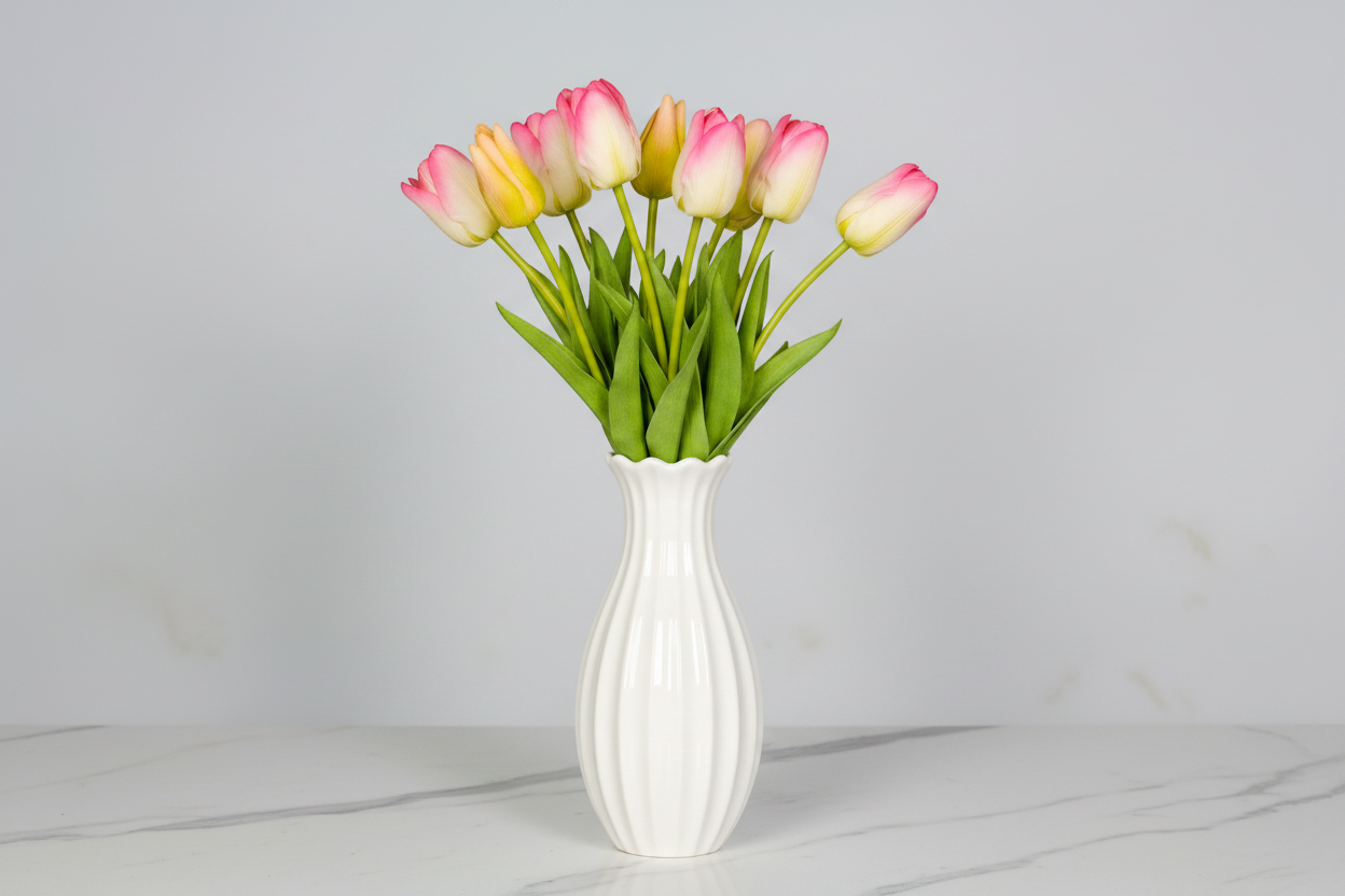 Tulips in a Vase
