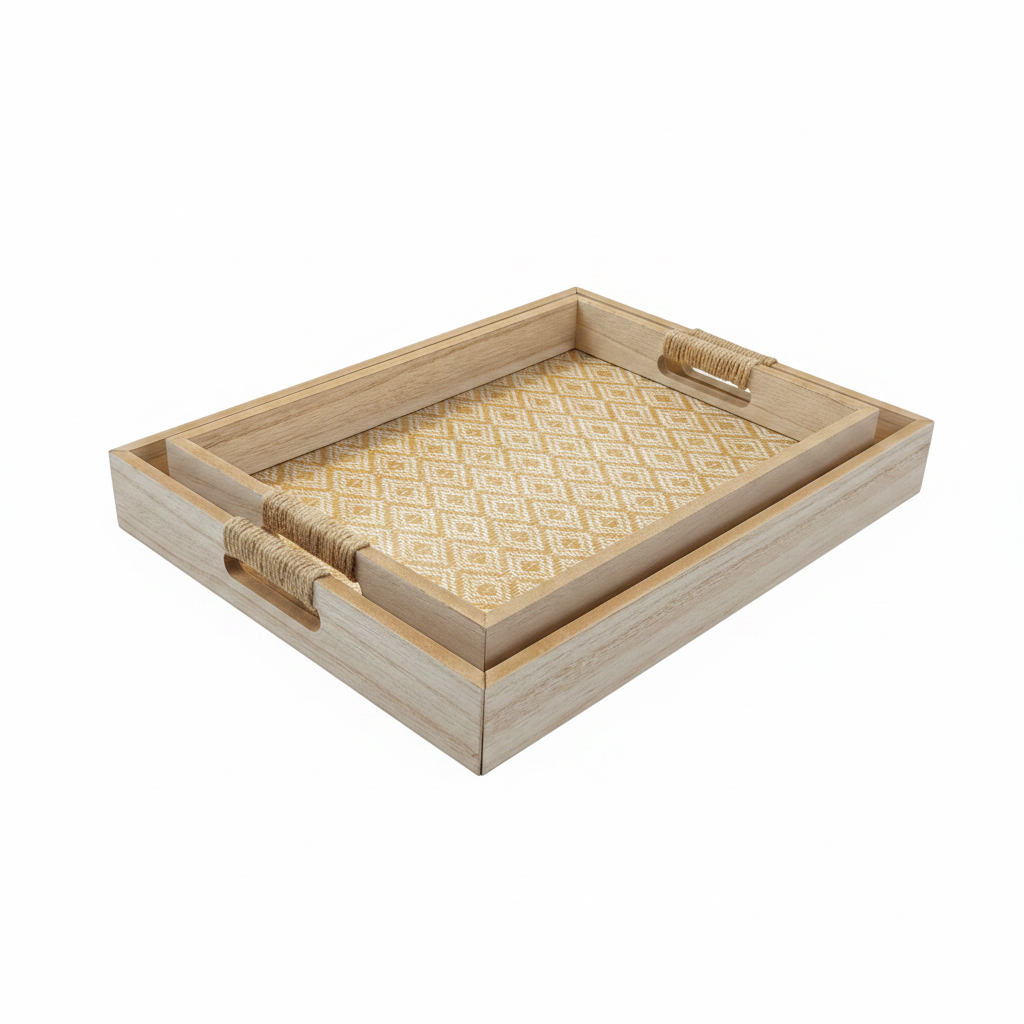 Two Trays Nested