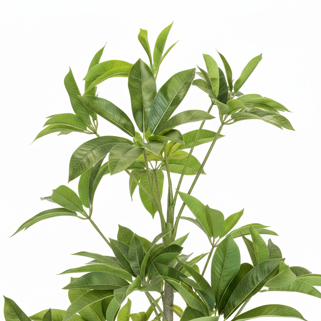 Umbrella Tree Top Close-up