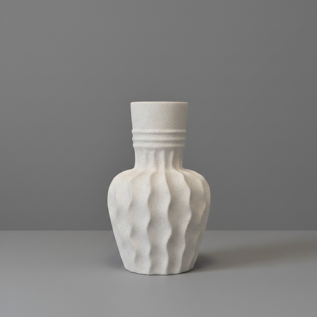 Vase Full Grey Background 1:1