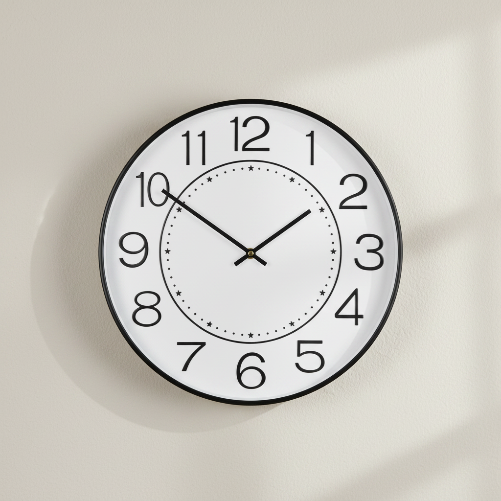Wall Clock on Wall