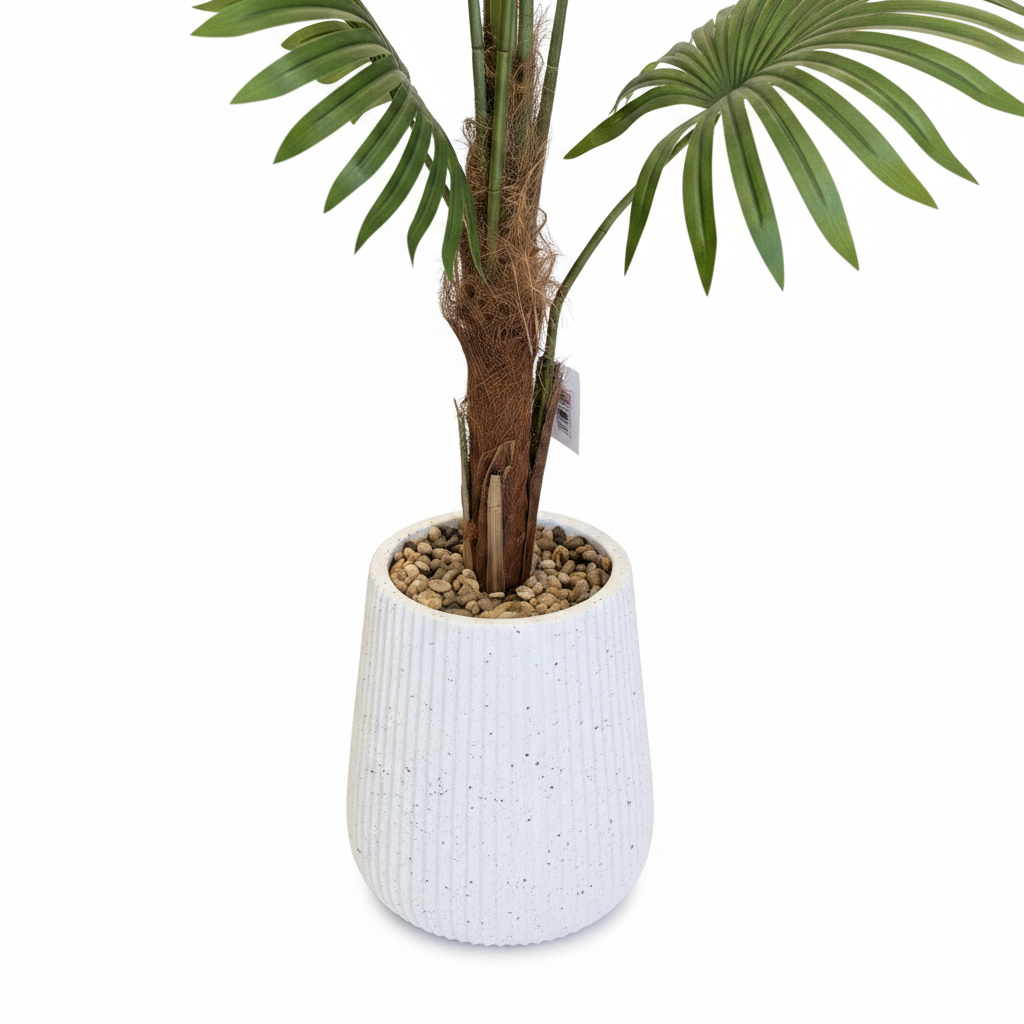 White Pot Close Up