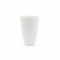 White Tall Conical Planter Pot